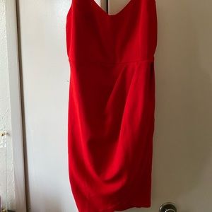 Red mini dress brand new with tags. Size medium